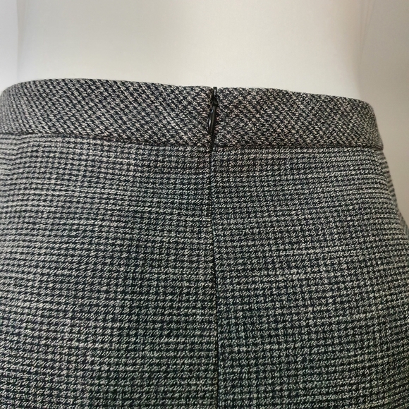 Veronika Maine Houndstooth Midi Skirt  Size 14 - Picture 7 of 9